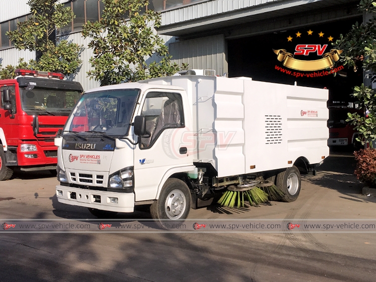 Road Sweeper Truck ISUZU - LF